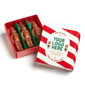 Eco Treat Box - Trio of Elves