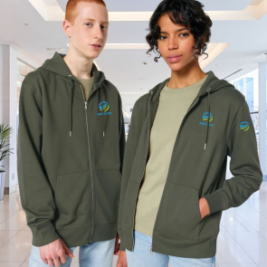 Unisex Cultivator Iconic Zip-thru Hoodie Sweatshirt