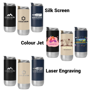 Glacier Double-Wall Recycled Stainless Steel Tumbler 475ml