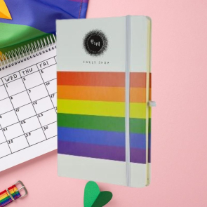 Rainbow Mole Notebook A5