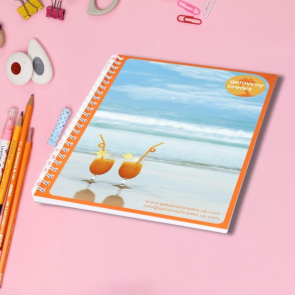 Desk-Mate® Notebook with Synthetic Cover A5