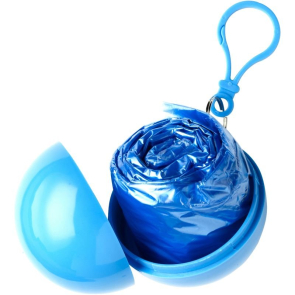 Poncho in a Plastic Ball