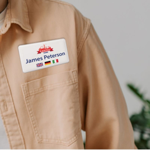 Personalised Metal Name Badges