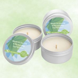 Natural Wax Candle In A Tin (100g)