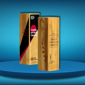 Bamboo Column Award 55x55x190mm