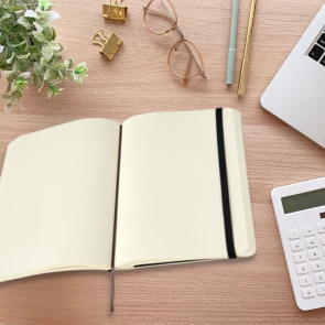 Classic L soft cover notebook- Plain