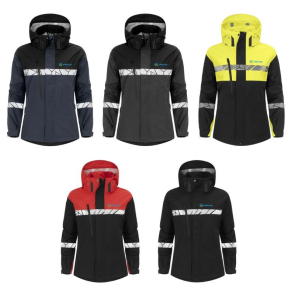 Recycled Shell Jacket with Hi-Viz Trim (Women's Fit)