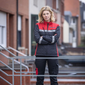 Light Weight Recycled Jacket with Hi-Viz Trim (Women's Fit)