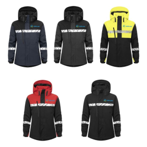 Functional Padded Jacket with Hi-Viz Trim (Women's Fit)