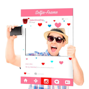 Printed Selfie Frame A1