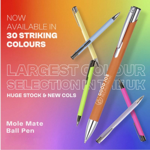 Mole Mate Recycled Aluminium Ball Pen