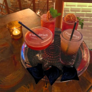 Leak Proof Anti Spike Drinks Seal Keyring