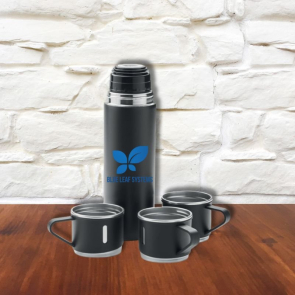 Flask with 3 Cups 420ml