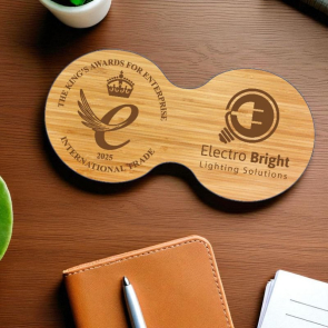 Double Bamboo Coaster