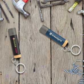 Reborn Recycled Aluminium Keychain Torch