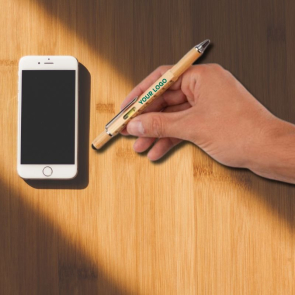 Systemo Bamboo 6-in-1 Ball Pen