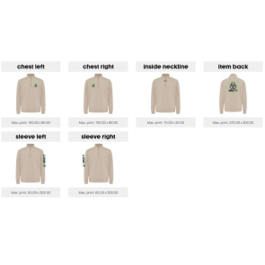 Elgon Recycled Cotton Quarter Zip Sweater