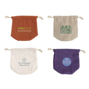 Small Natural Hemp Bag