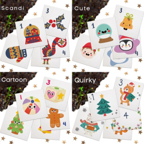 Plantable Advent Calendar with a Choice of Themes
