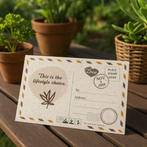 Seeded Paper Postcard A7