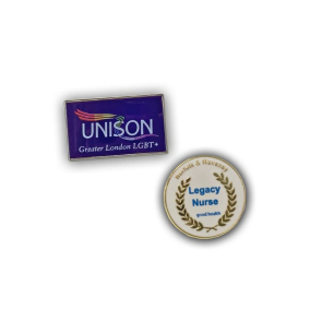 Bespoke Pantone Matched Printed Hard Enamel Badge