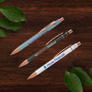 Orbit Spinner Metal Pen With Stylus