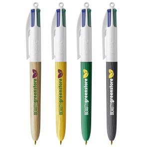 BIC 4 Colours Wood Style