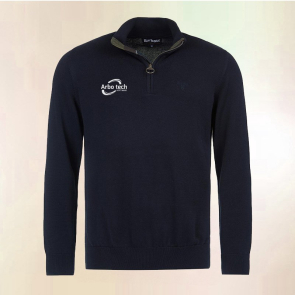 Barbour Cotton Half Zip Sweater