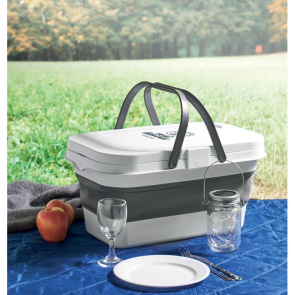 Cesta Collapsible Picnic Basket With Table
