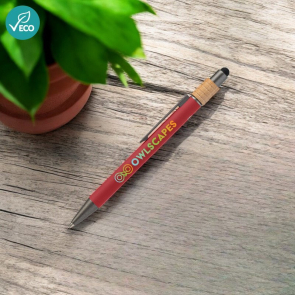 Reborn Spinner Recycled Aluminium Pen With Stylus