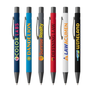 Bowie Recycled Aluminium Softy Pen