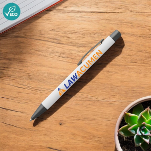 Bowie Recycled Aluminium Softy Pen