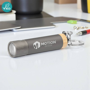 Reborn Recycled Aluminium Keychain Torch
