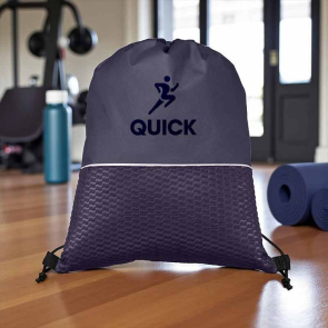 Deluxe Non-Woven Drawstring Bag