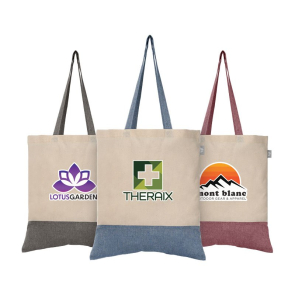 Two-Tone Recycled Cotton Tote 3L