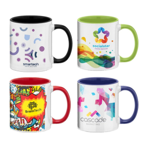 SimpliColour Ceramic Mug with ColourPop 355ml