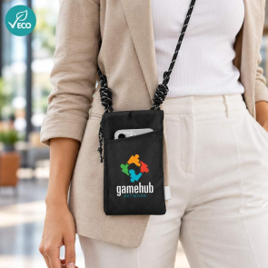 rPET Multi-Pocket Crossbody Bag