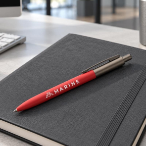 Recycled Aluminium Gunmetal Trim Pen