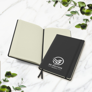 A5 Casebound Notebook with Elastic Strap
