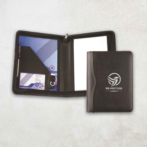 Houghton A5 Zipped Conference Folder