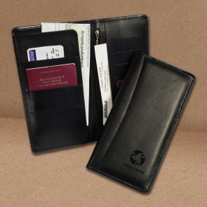 Ascot Leather  Travel Wallet