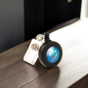 Domed Ski Pass Holder