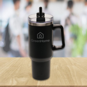 Everest Recycled Stainless Steel Travel Mug 1182ml