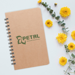 Grow Notebook with Pine Seeds 