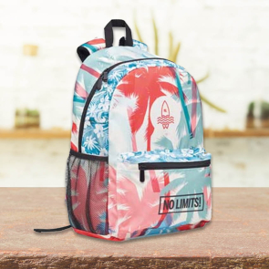 All Over Printed Polyester Backpack