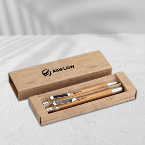 Bamboo Pen and Pencil Set