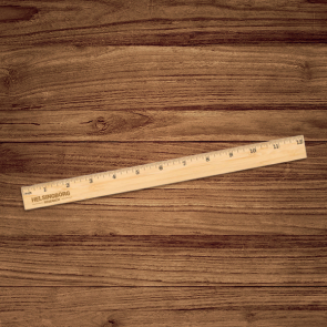 Baris Bamboo Ruler 30cm