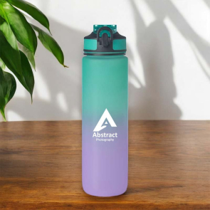 Rpet Sports Bottle With Carry Strap 1L
