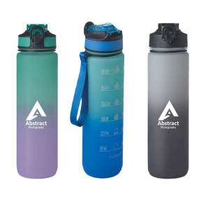 Rpet Sports Bottle With Carry Strap 1L