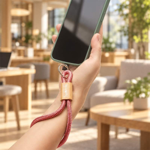 Single Cord Key Tag & Phone Holder